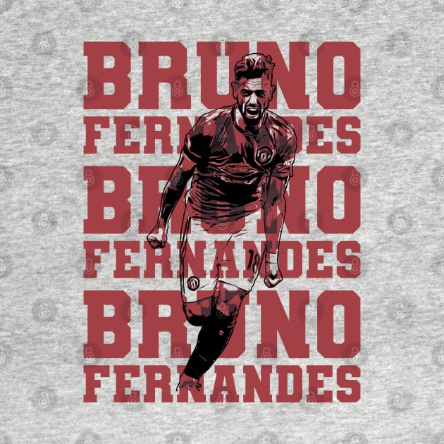 Bruno fernandes by Aloenalone